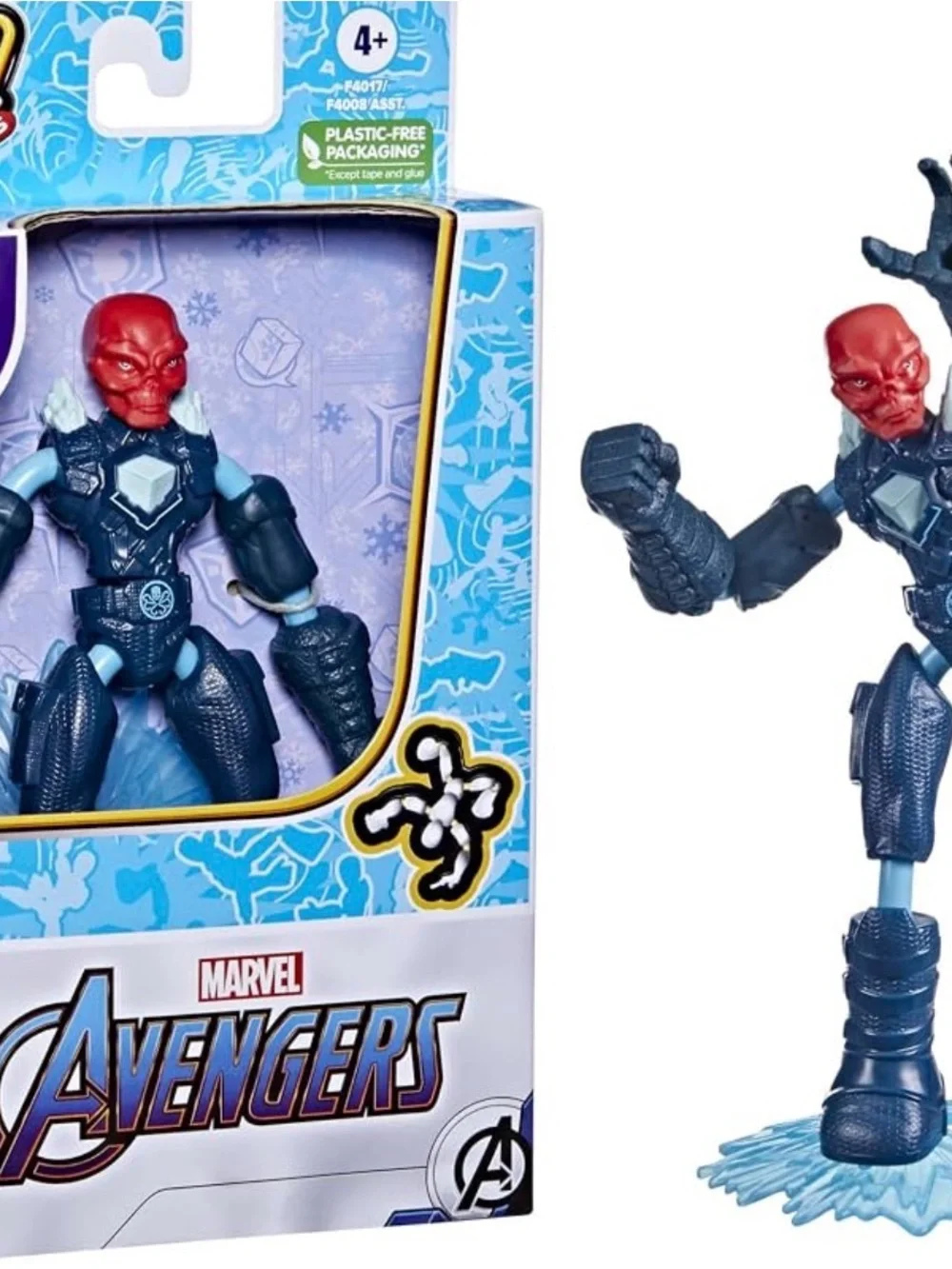 Marvel Avengers BEND & FLEX 6” (approx) FIGURES. INCLUDES FIGURINE & ACCESSORY.